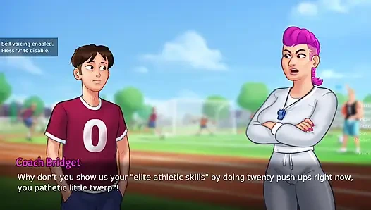 Summertime saga 1st day at college