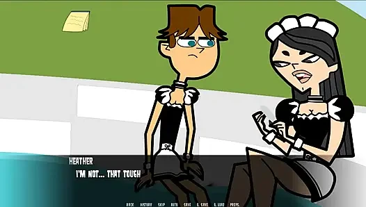 Total Drama Harem - Part 11 - Dominant Footjob by Loveskysan