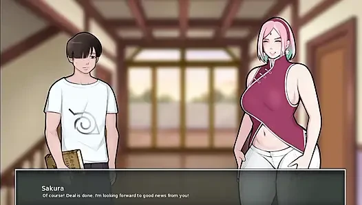 Konoha MILFs Teil 34 - Sarada will von einem großen schwanz gefickt werden - von eroticgamesnc