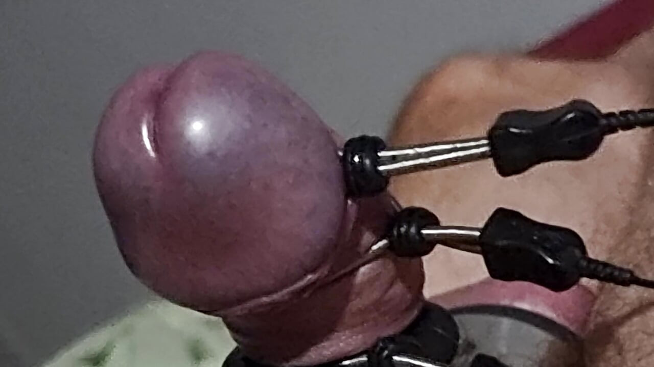 Four electrodes on et312 enchant my penis
