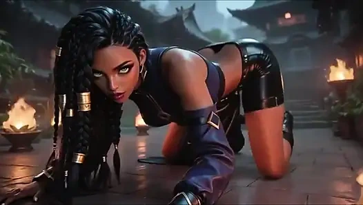 Senna League of Legends hentai derlemesi soyunuyor ve büyük memeler azdırıyor