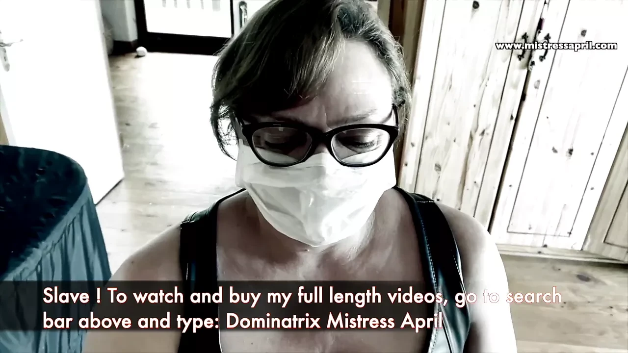 Dominatrix Mistress April - Cock punishment squeeze