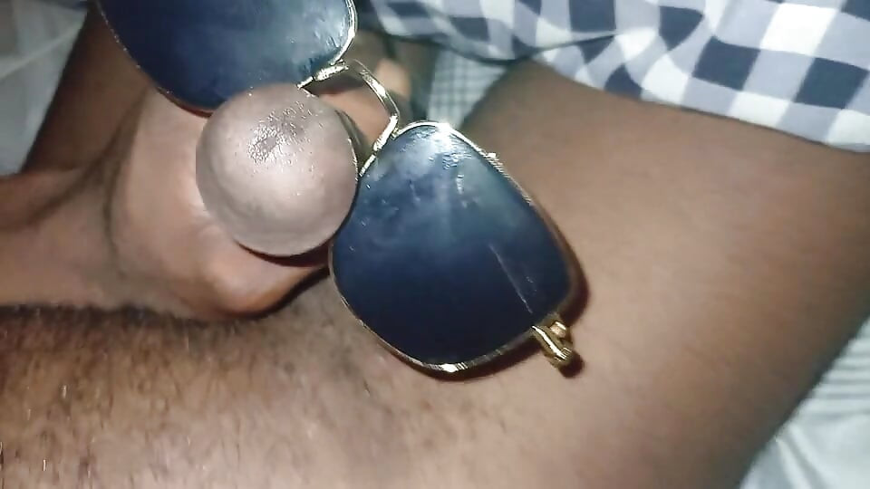 Wore expensive sunglasses on my dick