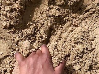 Песчаные пальцы ног
