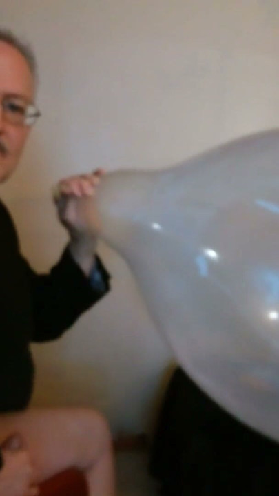 Balloonbanger 80) Slow Blow, Jerk and Pop Used Tuf-Tex 24 inch Balloon | Clip 2