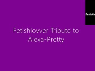 Fetishlovver eerbetoon aan Alexa-Pretty
