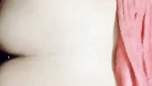 Stepsister puts her cute feet on my shoulders to penetrate her rich shaved pussy.