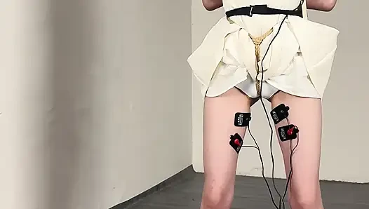 Seilheben, Fußpolsterung, Coyote Elektroschock