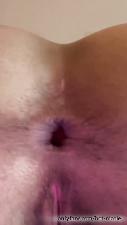Ass Gaping and Hard Farting Close-up