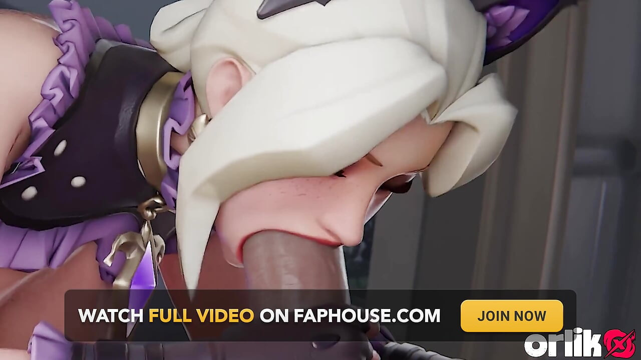 Mercy Kitty Cosplay - Tight Pussy Needs a Big Dick Overwatch 3D Animation