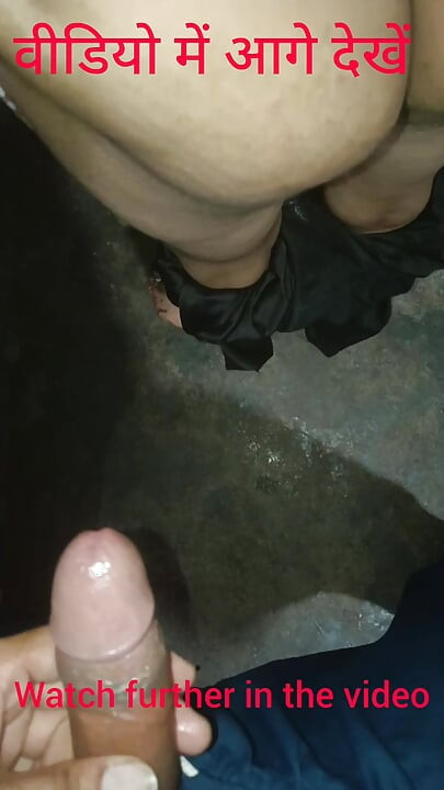 Early in the morning, stepsister's ass was slapped in the rainy season in doggy style Hindi audio