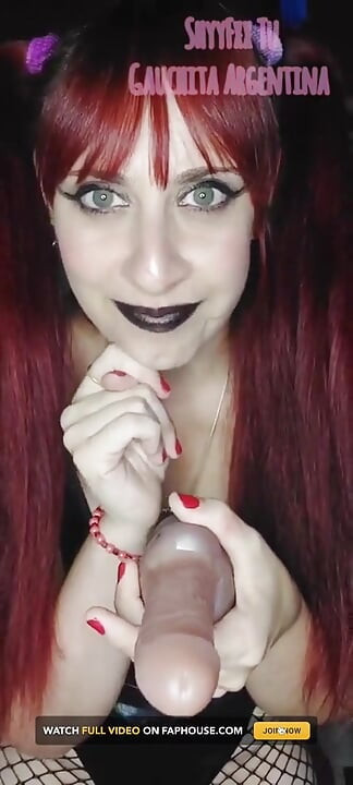 Shyyfxx Plays and Humiliates Her Cum Swallowing Pup - JOI Femdom CEI