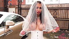 Dzień ślubu zamienił się w dzień analny dla tej cycatej panny młodej -whornyfilms.com