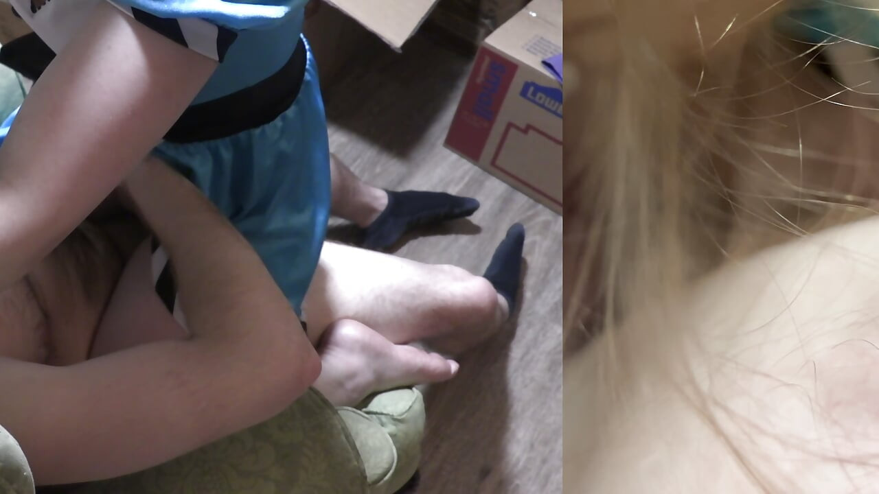 Seks cosplay i krzesło
