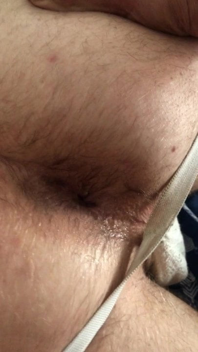 Hung guy bare fucking hairy hole