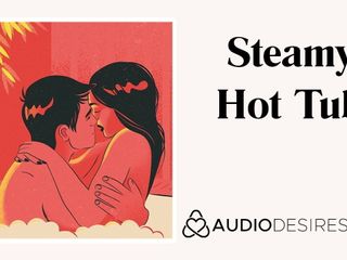 Tina de agua caliente (historia de audio erótica de hidromasaje, sexy asmr) ero