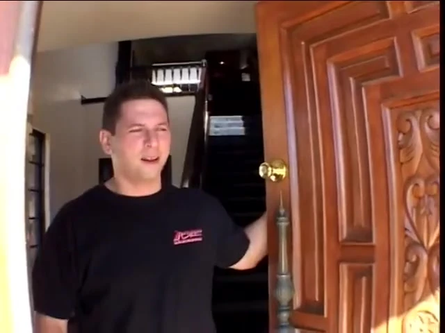 College Girl Comes Home to See Neighbor and Decides to Give Him Head