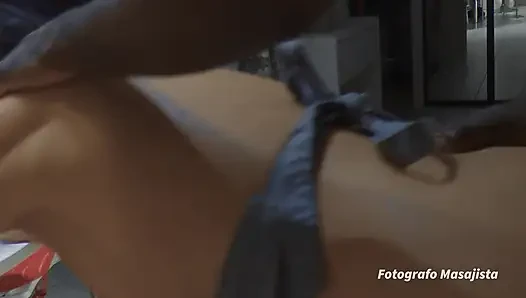 White Grandma Gets Ass Fucked While She Cleans By A BBC