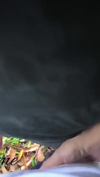 Memorable moment from "Beautiful girl I met in park outdoor blowjob it was her kinky fun to BJ in public"