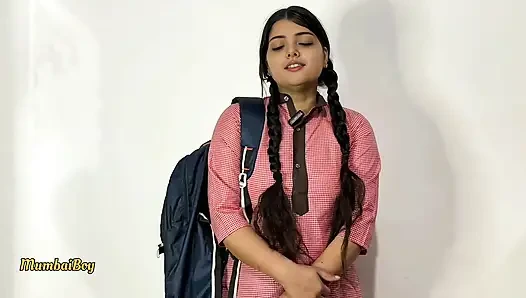 Tuition teacher fucked her student ass and took off her school uniform and fucked her in doggy style
