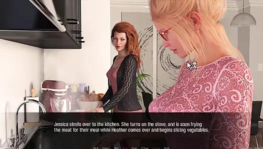 Jessica O'Neil #4 - Heather and jessica licked each others pussy's.