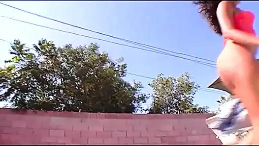 Young Black Pussy Rides a Big Black Cock Like a Real Cowgirl