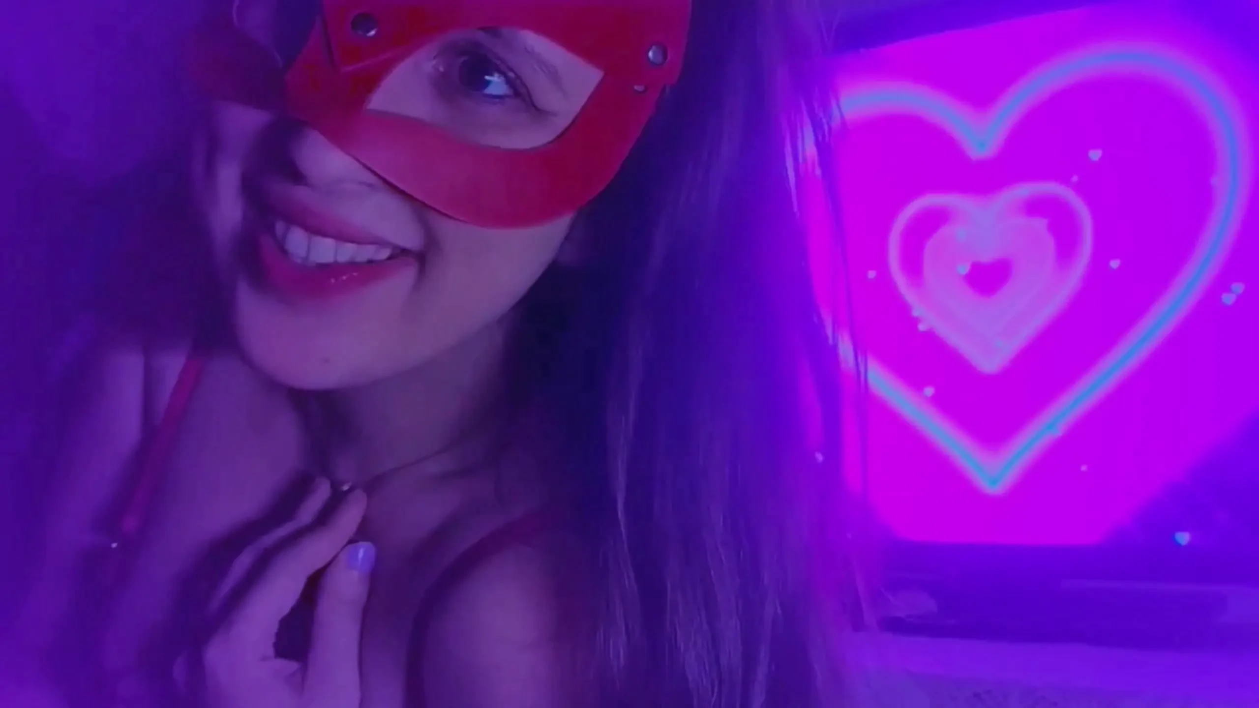 Just a romantic roleplay , mouth watering, hot lingerie and cute girl touching her boobs and moaning