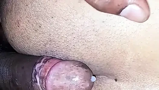 Today, after a long time, sister-in-law was fucked by making a mare.