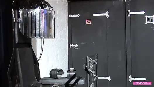 Two ladies use their slave to fuck them