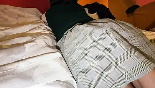 College girl fucks a complete stranger
