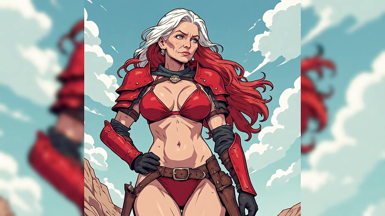 Anime Style Sexy Warrior MILFs