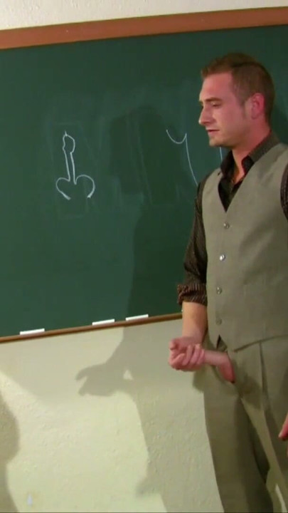 Erasmus student Candice takes the teacher’s big dick up the ass | Clip 1