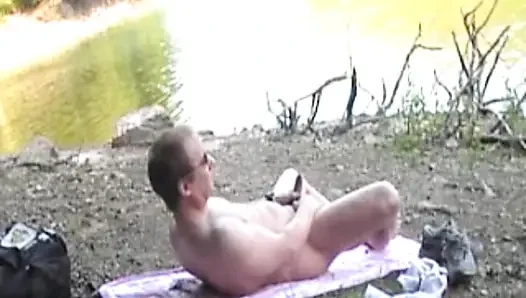Masturbation on the beach