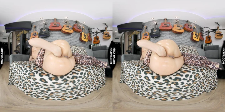 Hotkinkyjo in cheetah dress self anal fisting, huge gape & prolapse extreme