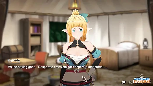 Melarikan diri, peri ninjaku! Gameplay 3d bagian 1