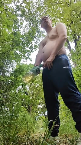 A bottle full of