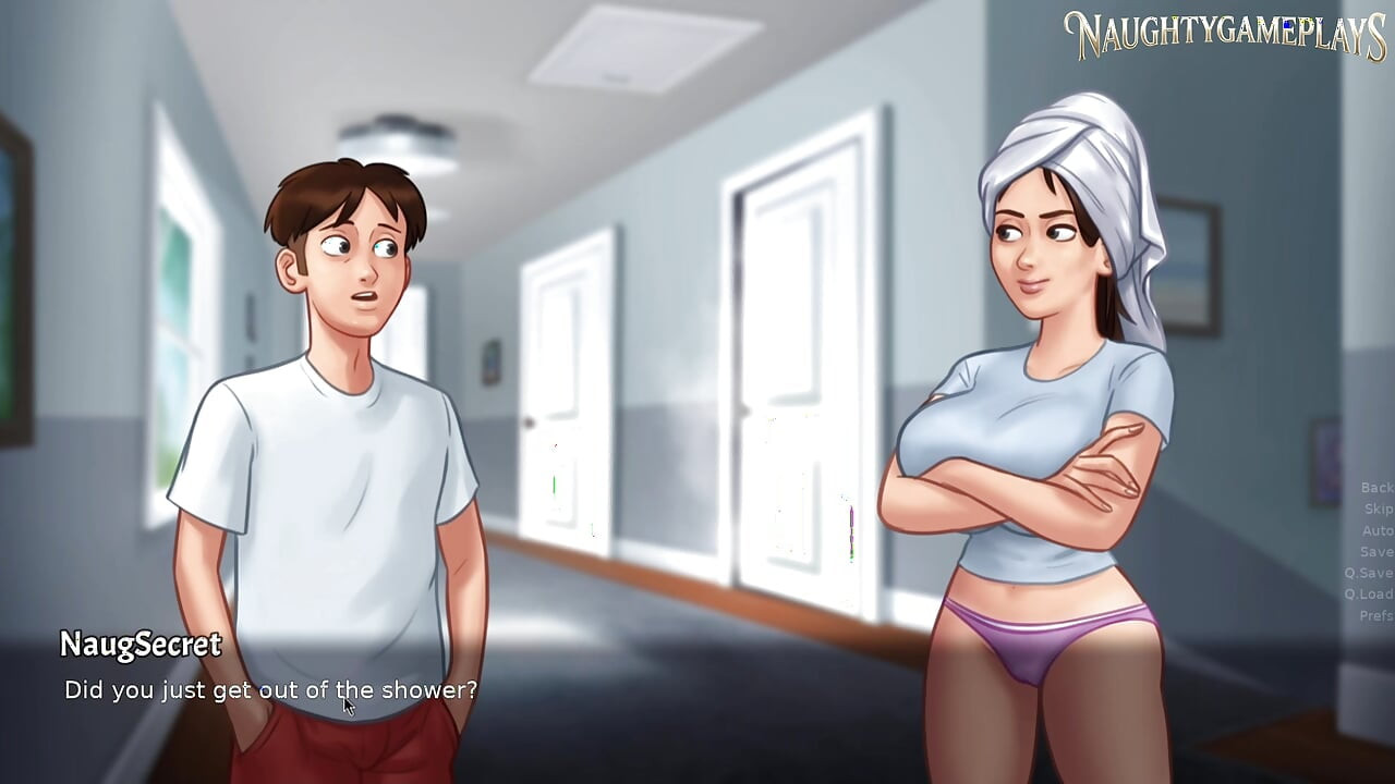 Stepson Fucked Hard His Stepmom For Breakfast - Summertime Saga Part 46 By DarkCookie - 3D Game