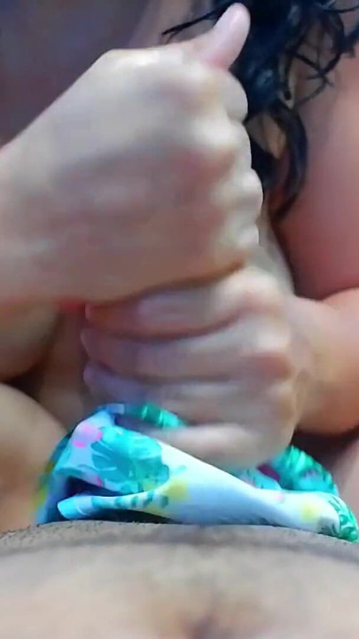 giving you a good wank with my panties full of my scent from all day. | Clip 1