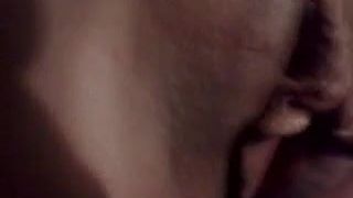 Pussy lips MILF with Grip Hold on Hard On