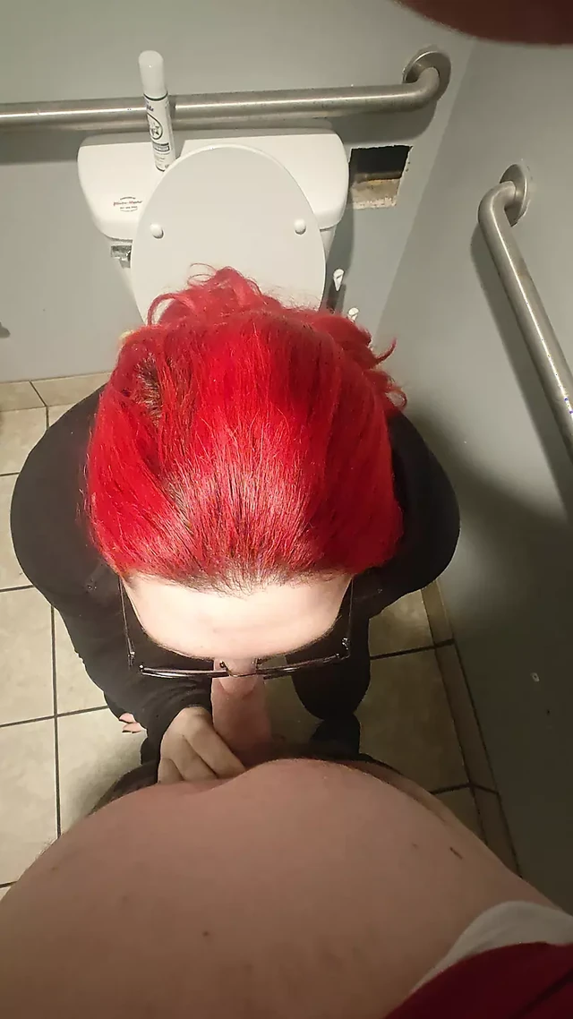 Big Tit Asian Sissy Trap Cum Dump Deepthroat Bred Anal Bareback Doggie Creampie in Public Restroom