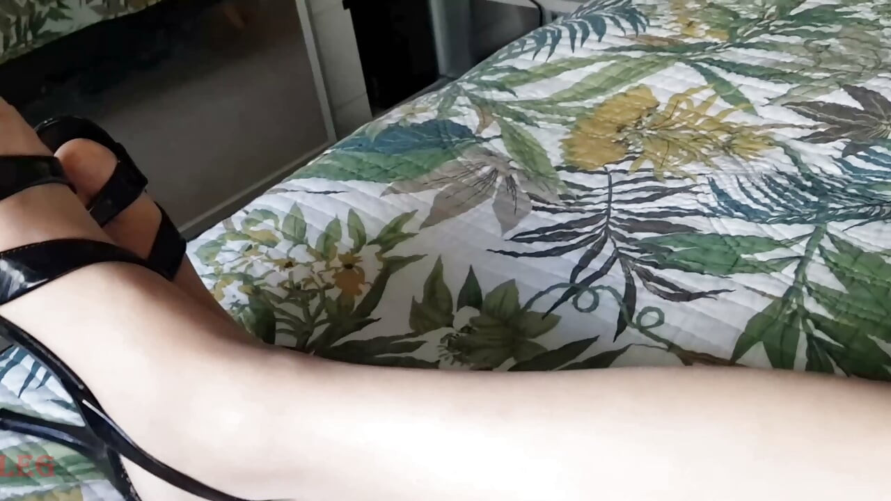 Dani Show in Tan Pantyhose
