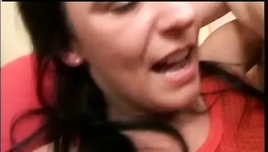 Bukkake with Big Cocks for Pretty MILF with Hairy Pussy