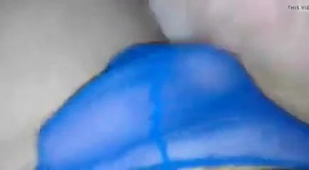 Soft cock and blue see trhu thong