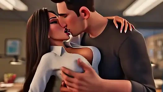 Copy Room Slut - ein geiles büromädchen wird im copyraum gefickt