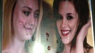 Dakota Fanning y Kristen Stewart homenaje