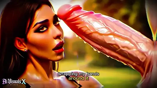 (4k) yapay zeka 3 boyutlu animasyonlu porno - latin baddie büyük beyaz yarağa tapıyor (ırklararası asmr) - yapay zeka görselleri x