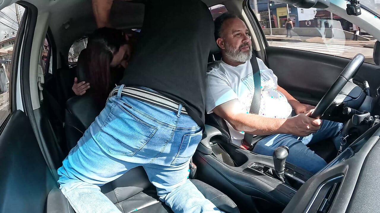 Carlos Urach Makes His Debut with Two Hot Babes Riding Shotgun with Ted.