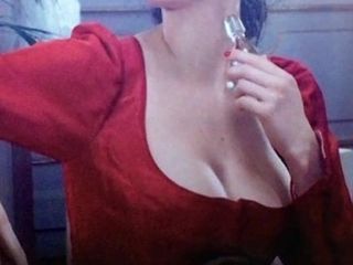 Hommage au sperme pour la sexy Eva Green