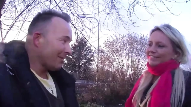 Blonde chubby loves the cock in pussy in mouth