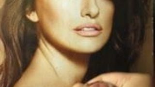 Penelope Cruz con omaggio di bukkake no. 1